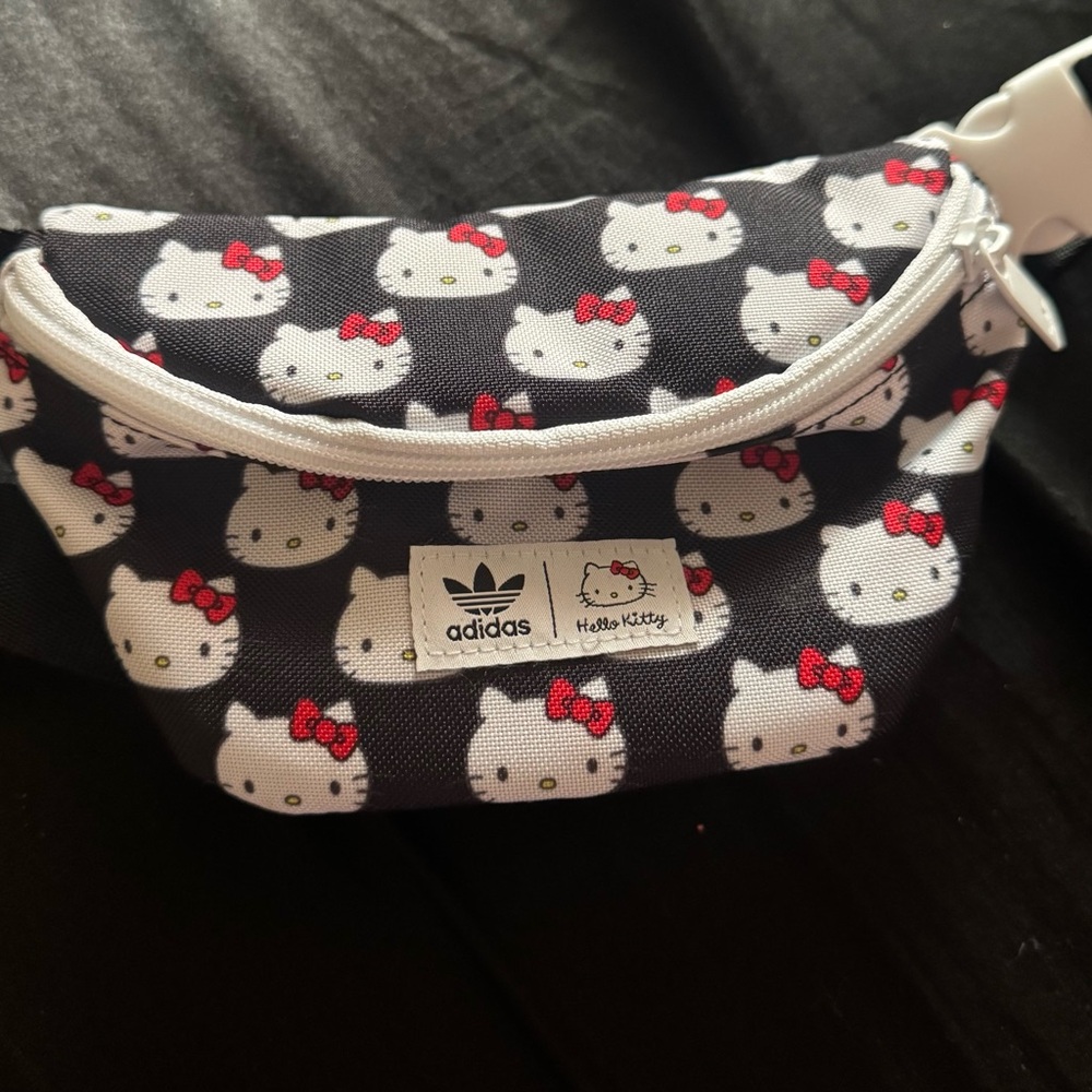 Adidas Kids Hello Kitty Fanny Pack - Black and Red